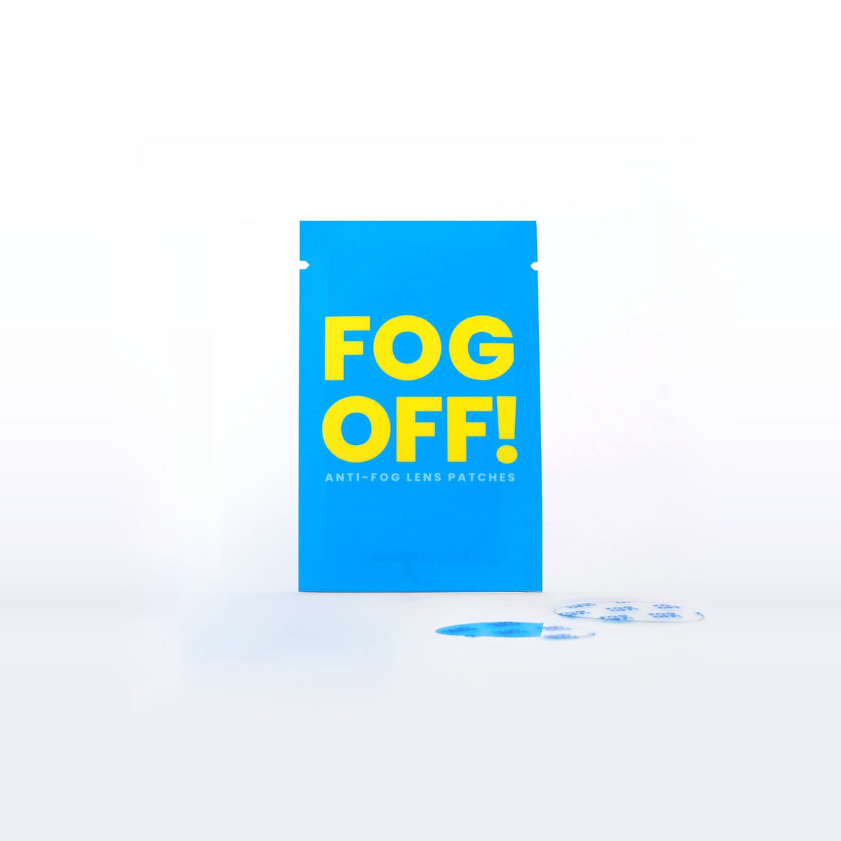 FOG OFF! anti-fog lens patches pack for swim goggles