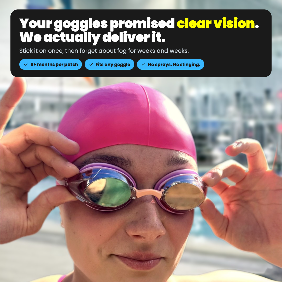 Anti-fog lens patches