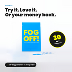 Anti-fog lens patches